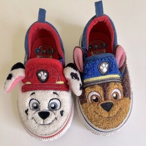 Paw Patrol kids/toddler shoes size 5, slip on